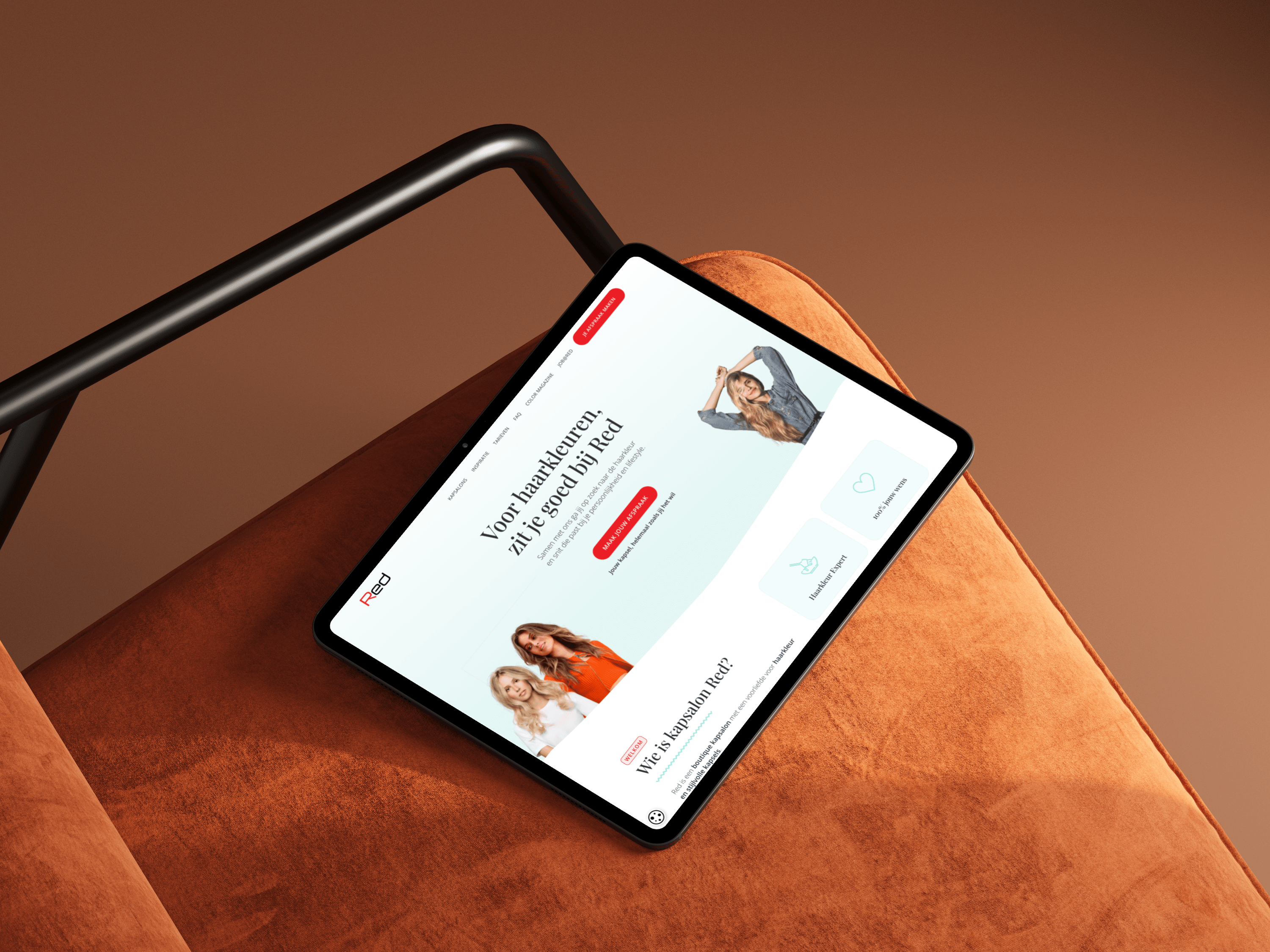 hair salon website